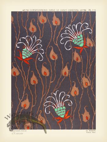 Seguy Samarkande - Plate 09